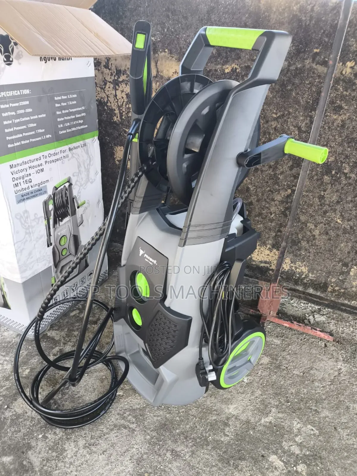 Pacwell High Pressure Washer 2200watts Heavy Duty