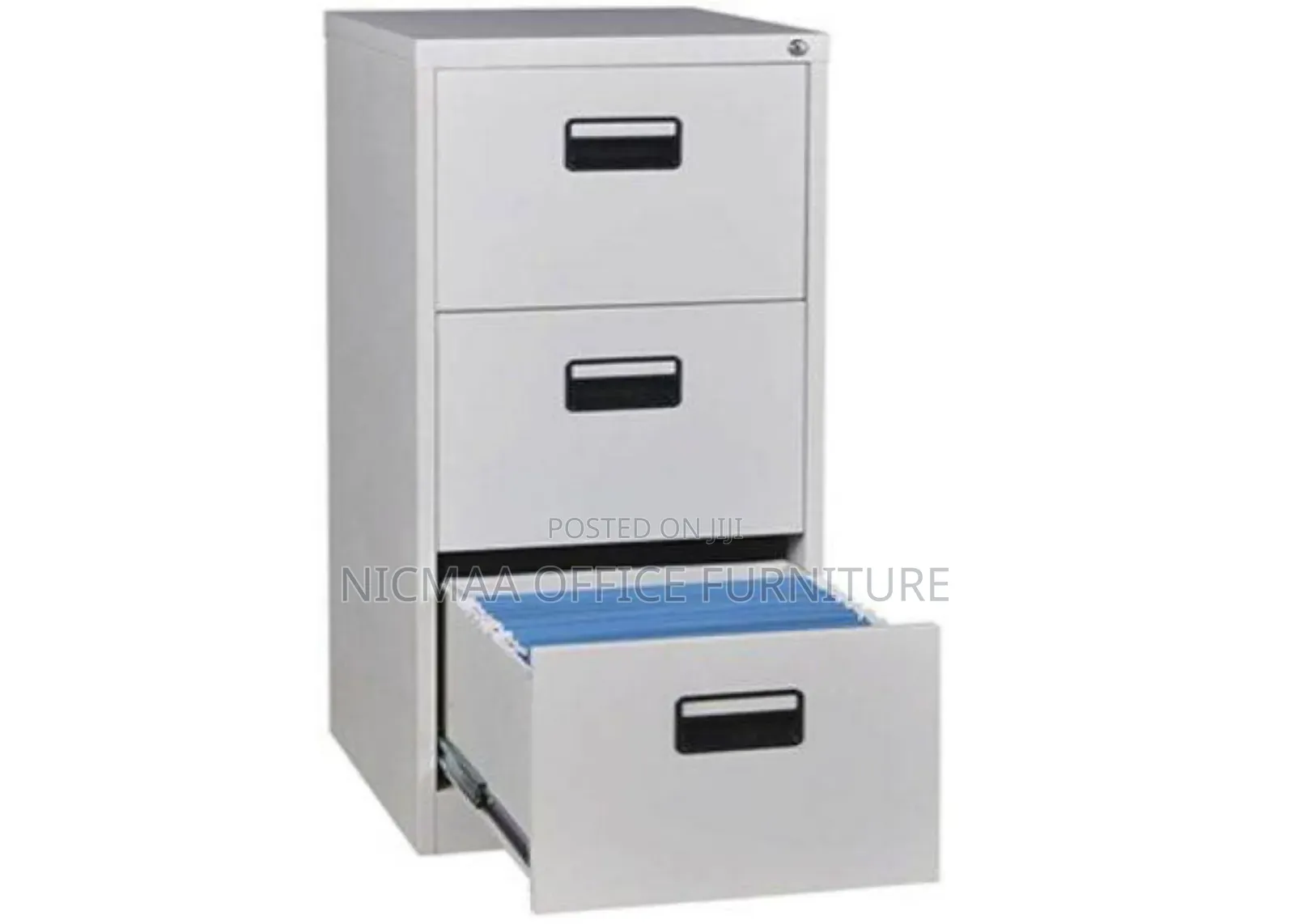 3-File Drawer Cabinet