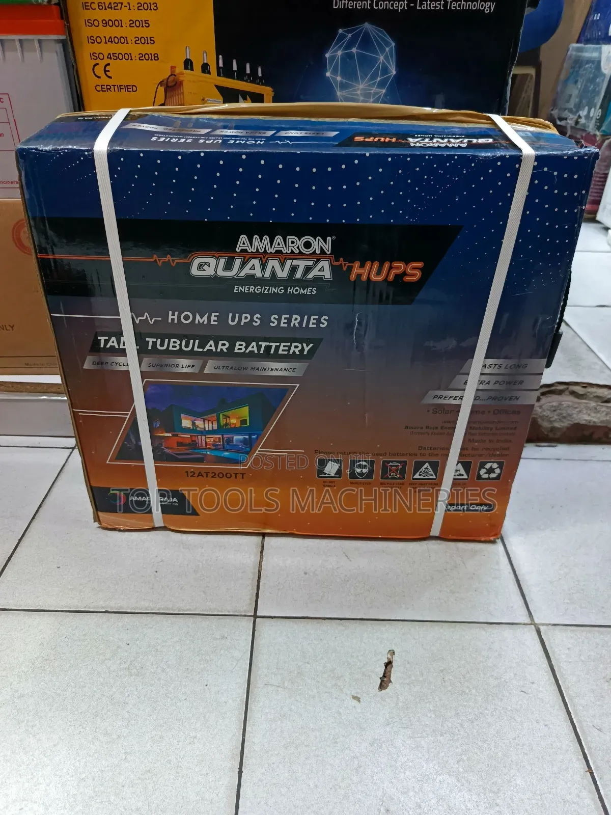 Amaron Quanta 200ah 12v Tall Tubular Battery
