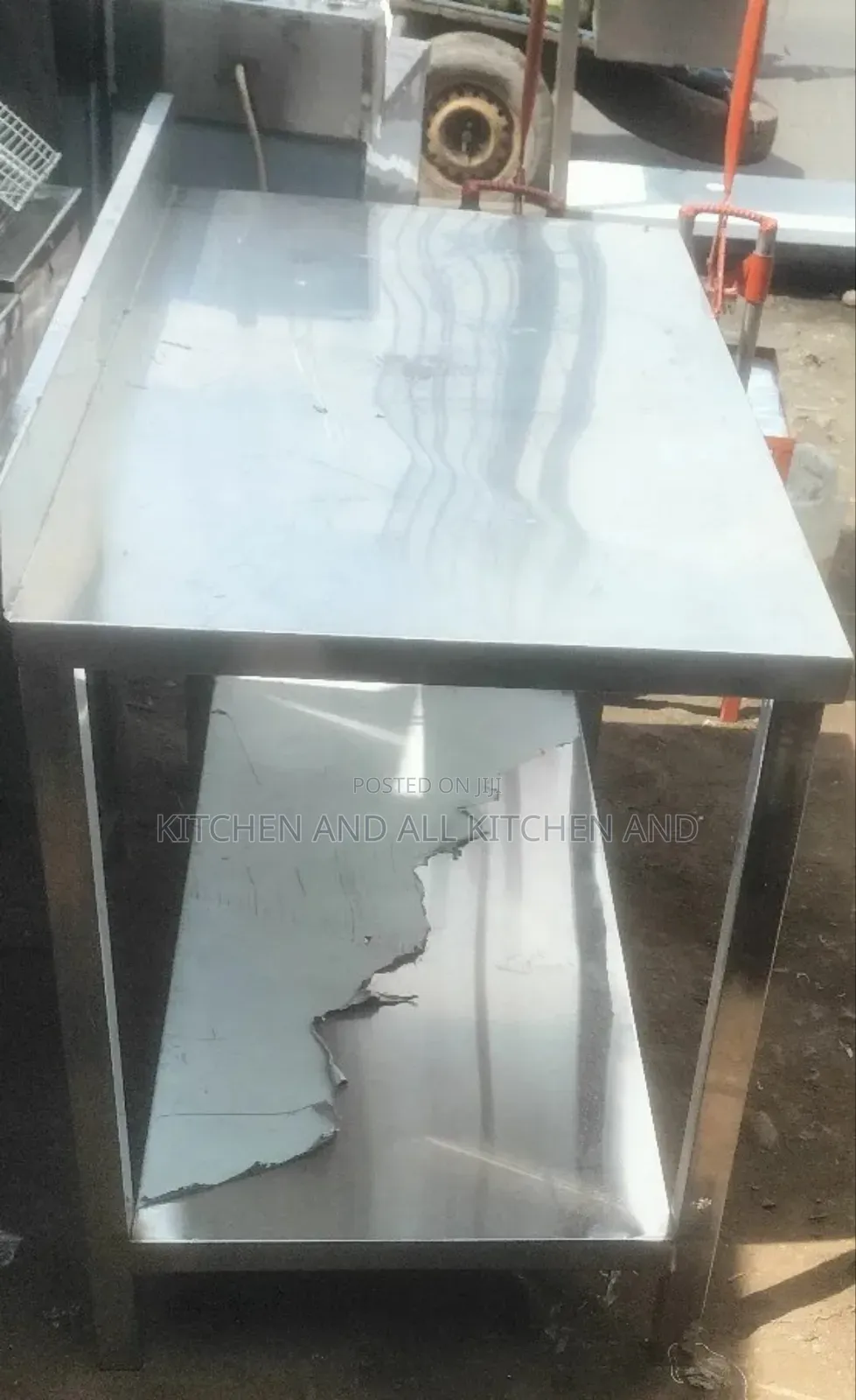 Super Durable Ss Working Table 4x2