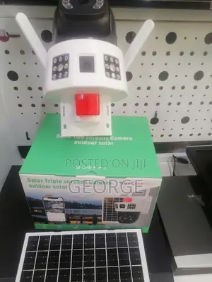 Advanced Quality Dual Lens 4g Smart Solar Camera With Siren