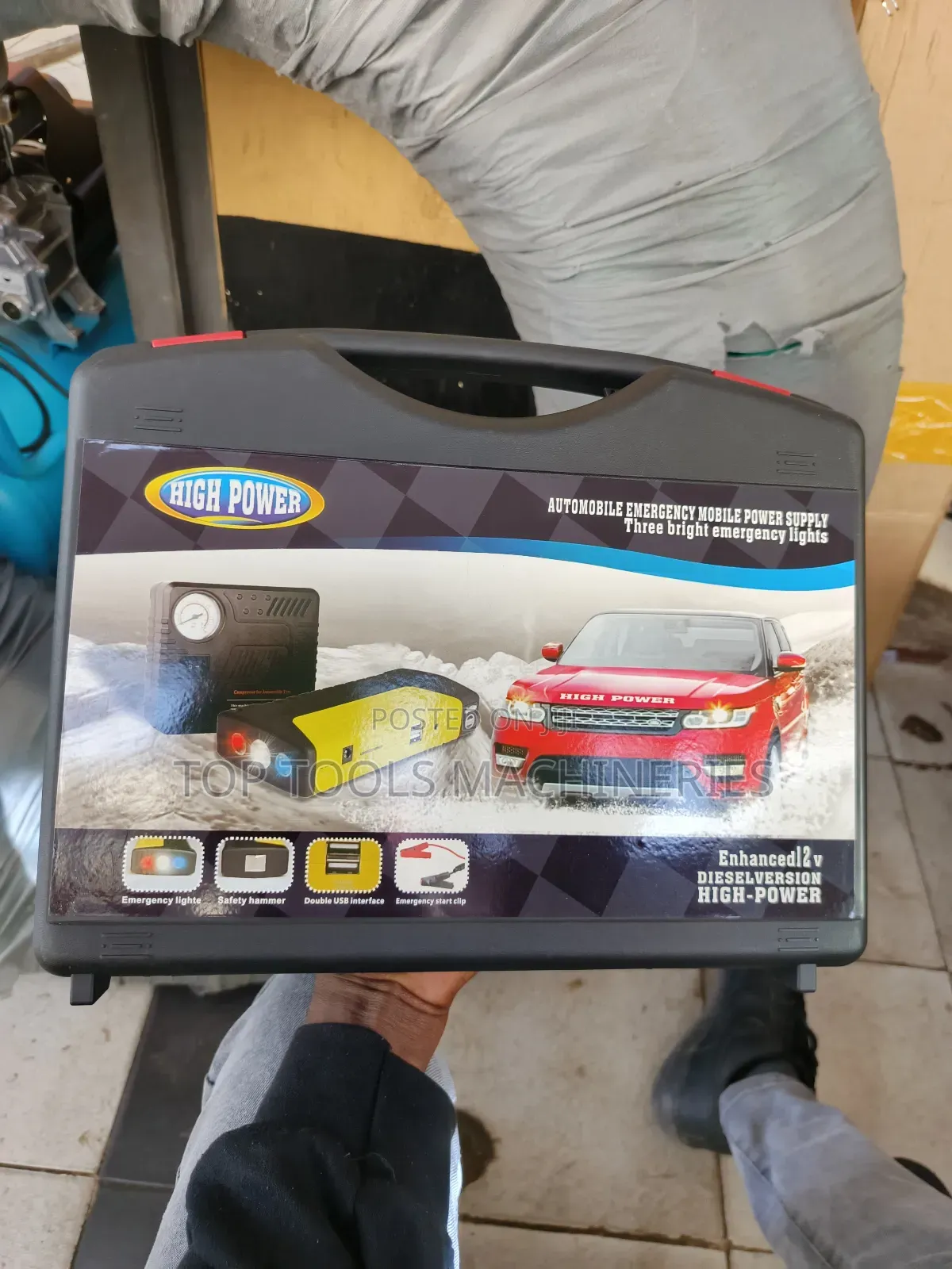 Car Jump Starter Machine