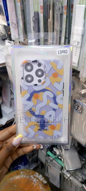 iPhone 13 Pro Magsafe Palka Case -Sky Blue Marks - thumbnail 2