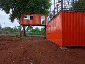 Beautiful Shipping Container Offices Work in Progress.