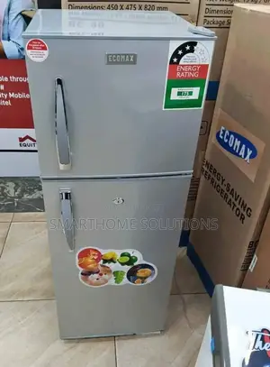 Refrigerator!Ecomax 138l Double Door Defrost Fridge