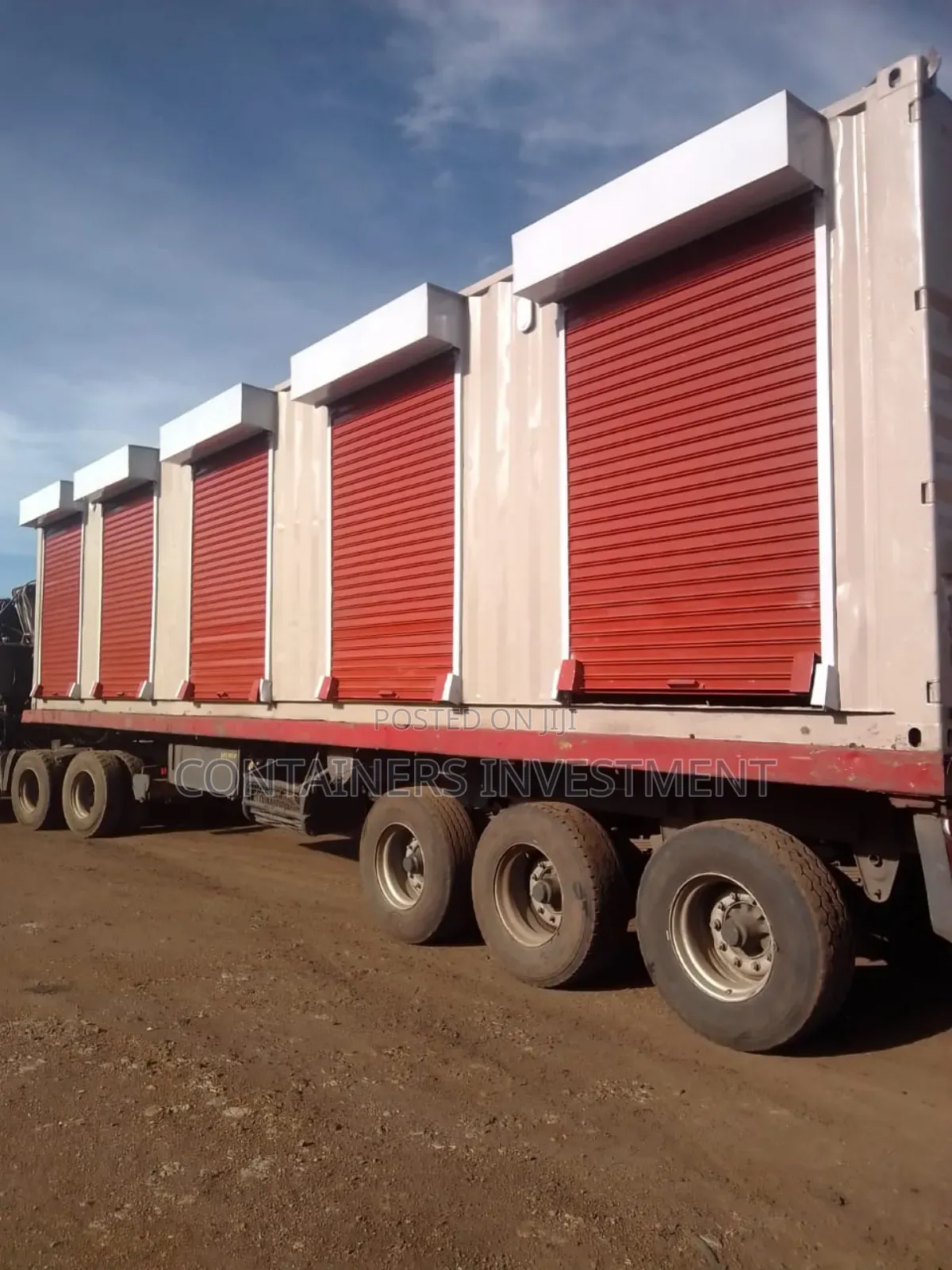 40ft Container 5 Stalls- We Sell Shipping Containers.
