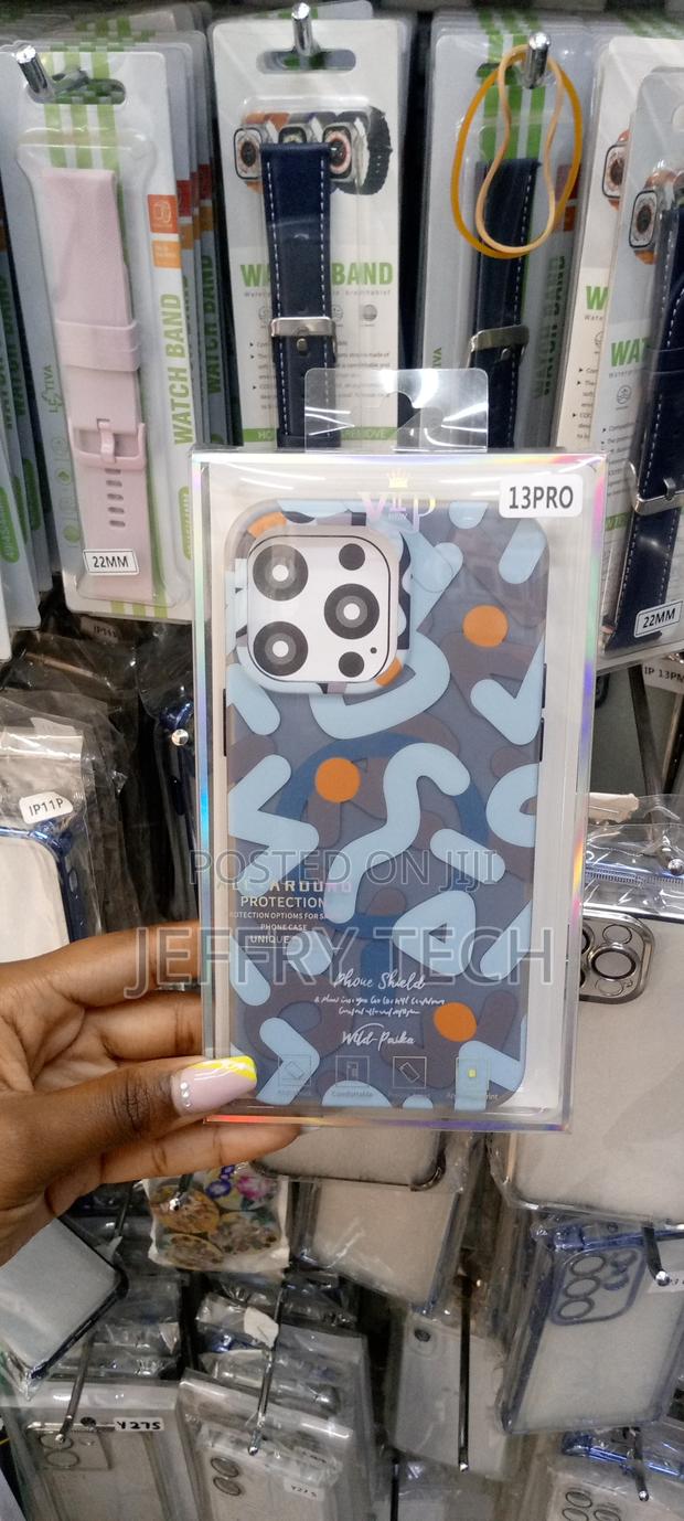 iPhone 13 Pro Palka Magsafe Cases -Sjy Blue Multicolor