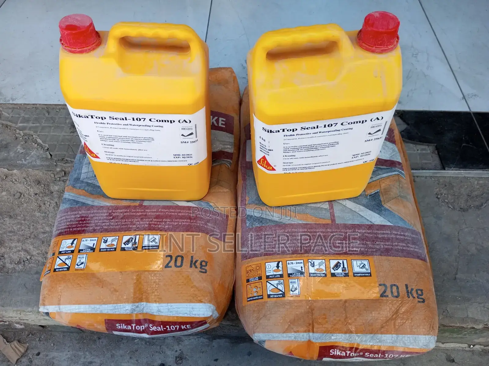 Sika Seal 105/ Aqua Shield Coat
