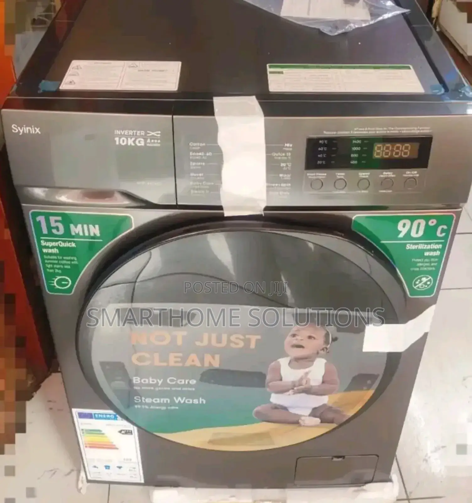New Model 10kg Synix Washing Machine Wash and Spin