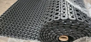 Hollow Rubber Mat. 1mx 7.5m, 25mm