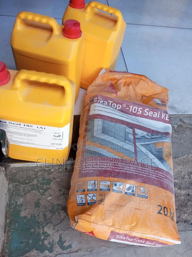 Sikaseal 105 / Hydro Tuff Seal.