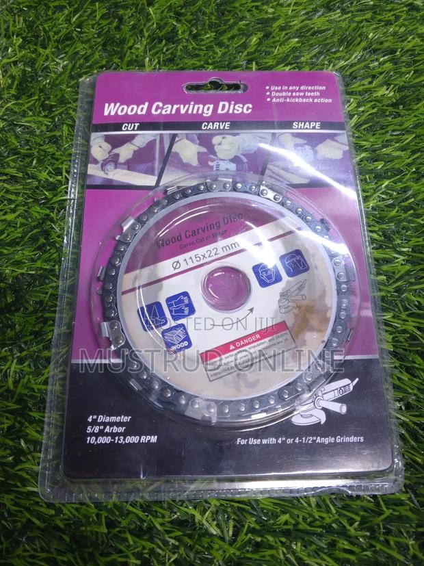 Wood Carving Disk  - main view