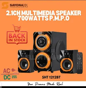 Sayona SHT-1212bt – 2.1 Ch Subwoofer 7000w