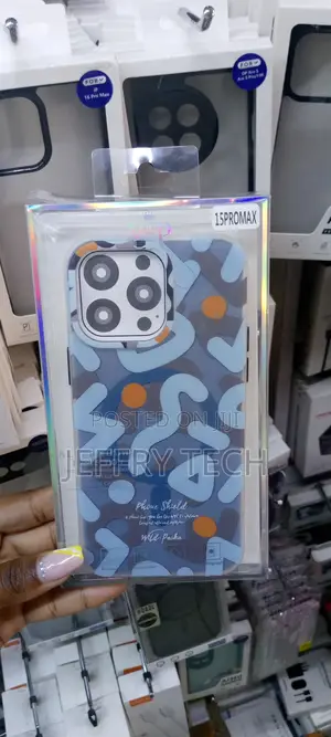 iPhone 15 Pro Max Magsafe Compatible Case-Blue Marks