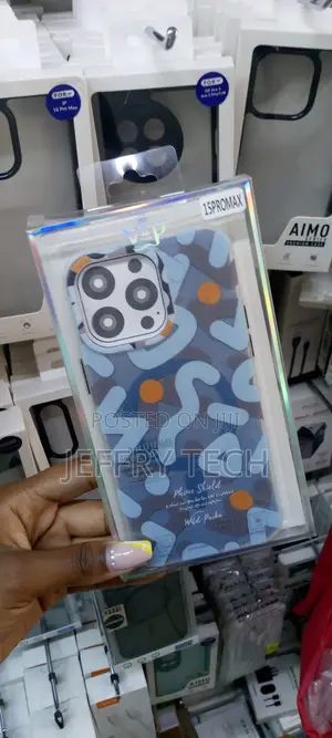iPhone 15 Pro Max Magsafe Compatible Case-Blue Marks