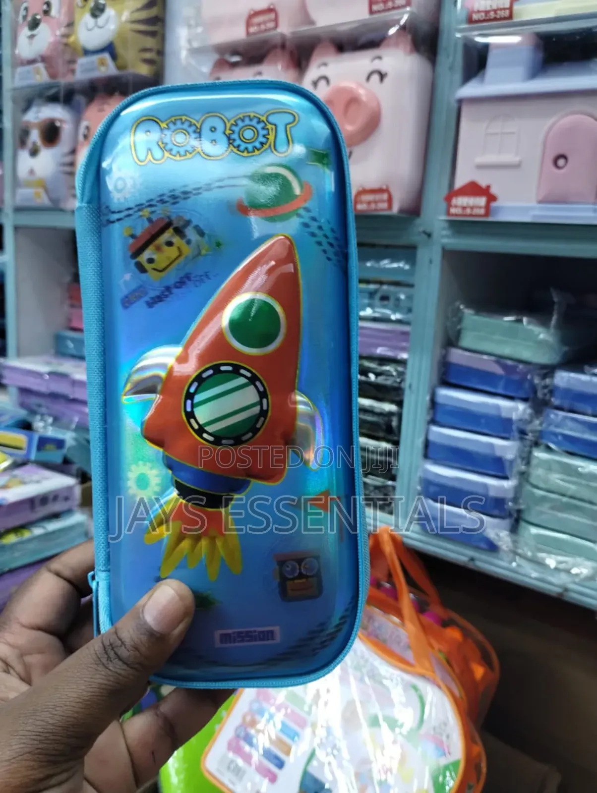 3d Boys Pencil Pouches