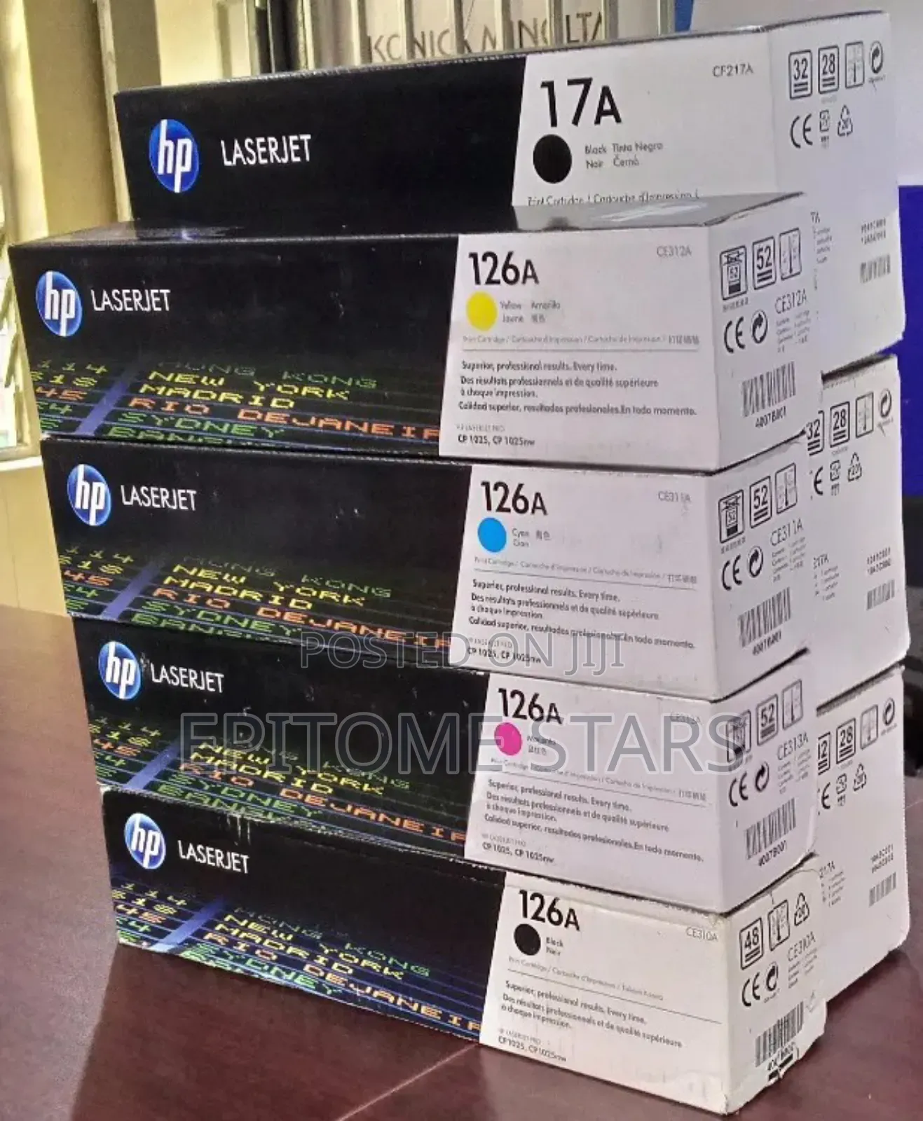 Amazing Hp 126a Original Laserjet Toner Cartridges
