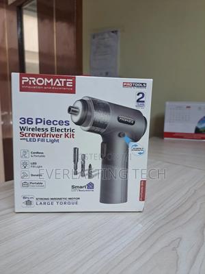 Promate 36-Pieces Wireless Electric Screwdriver Kit - thumbnail 2