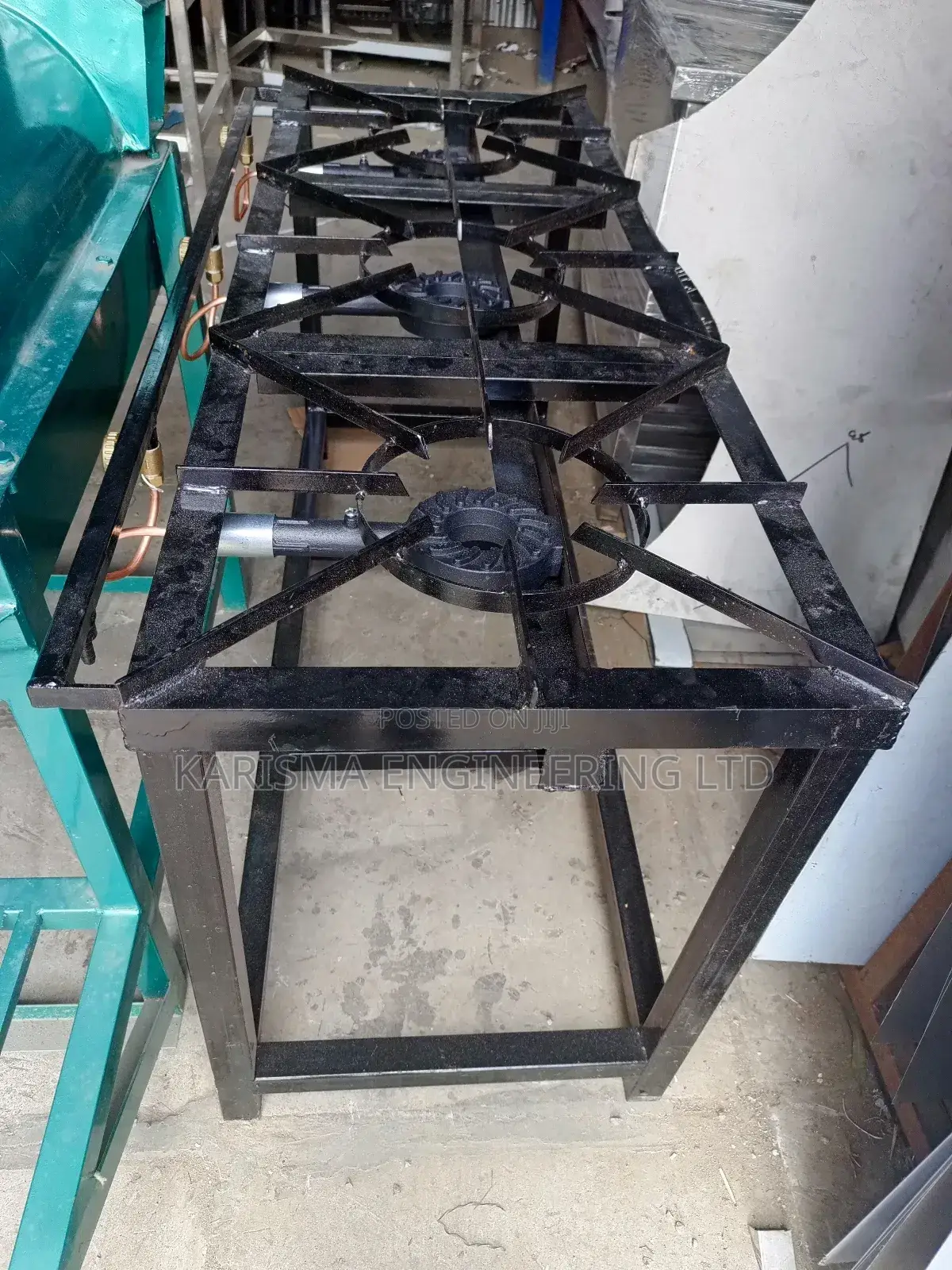 Mild Steel Three Burner