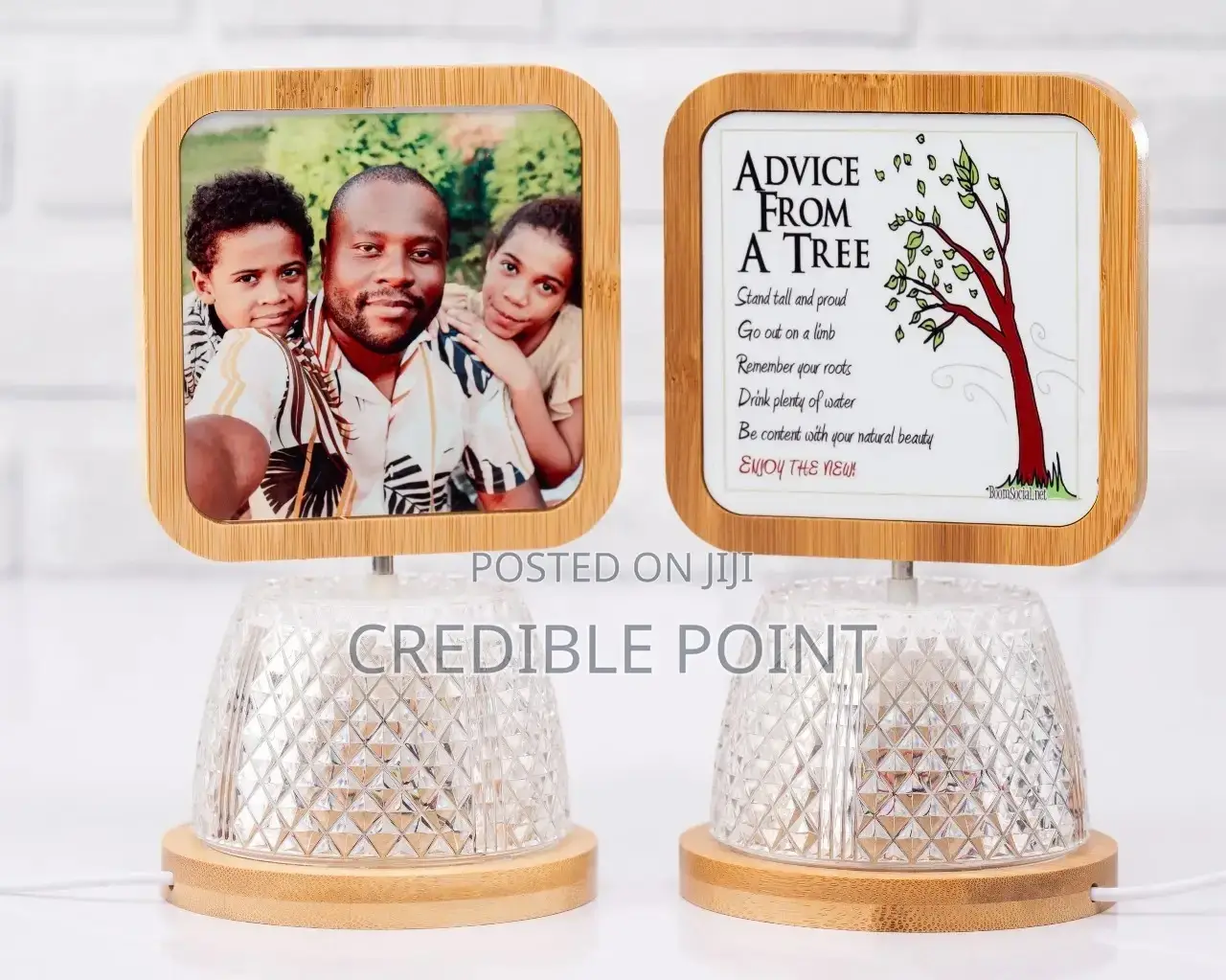 Stylish Square Wooden Frame (Usb)