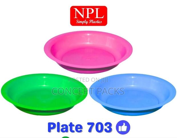 120pcs NPL Plastic Plates. - main view