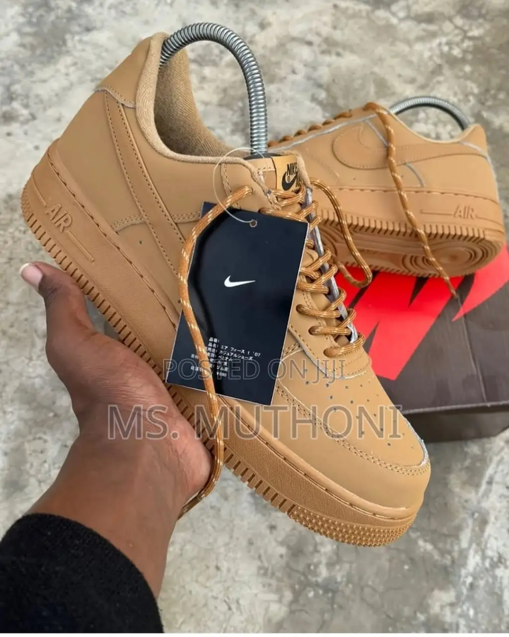 Nike Airforce 1 "Flax" Sizes:40-45