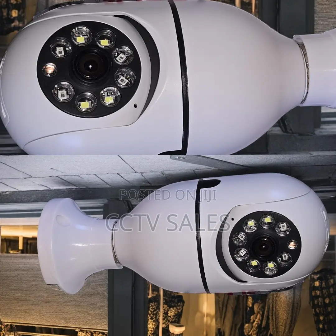 Wireless Home Bulb Type Camera 1080p'