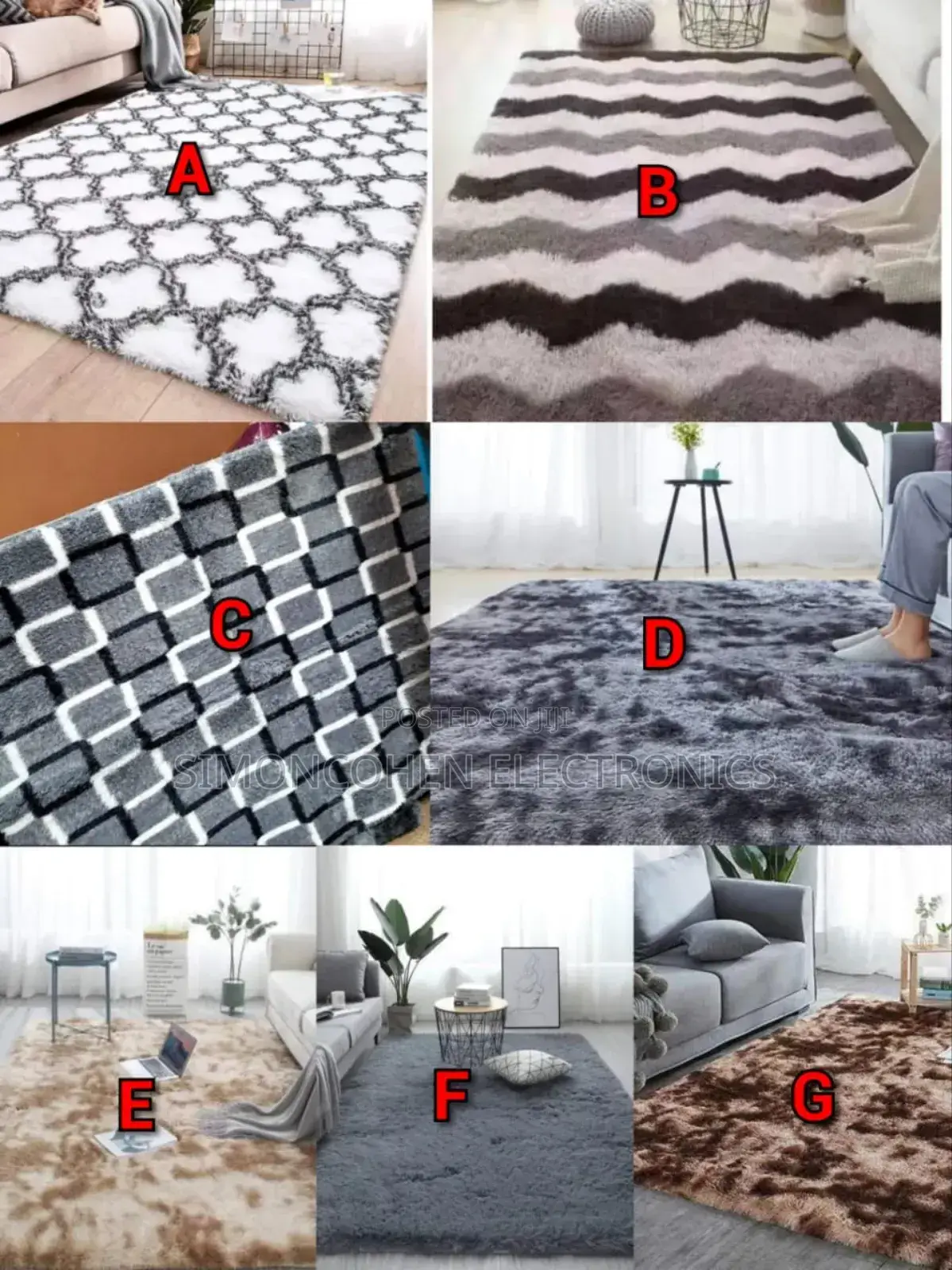 Fluffy Carpet 5*8