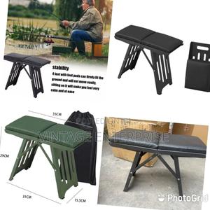 Steel Portable Folding Stool - thumbnail 2