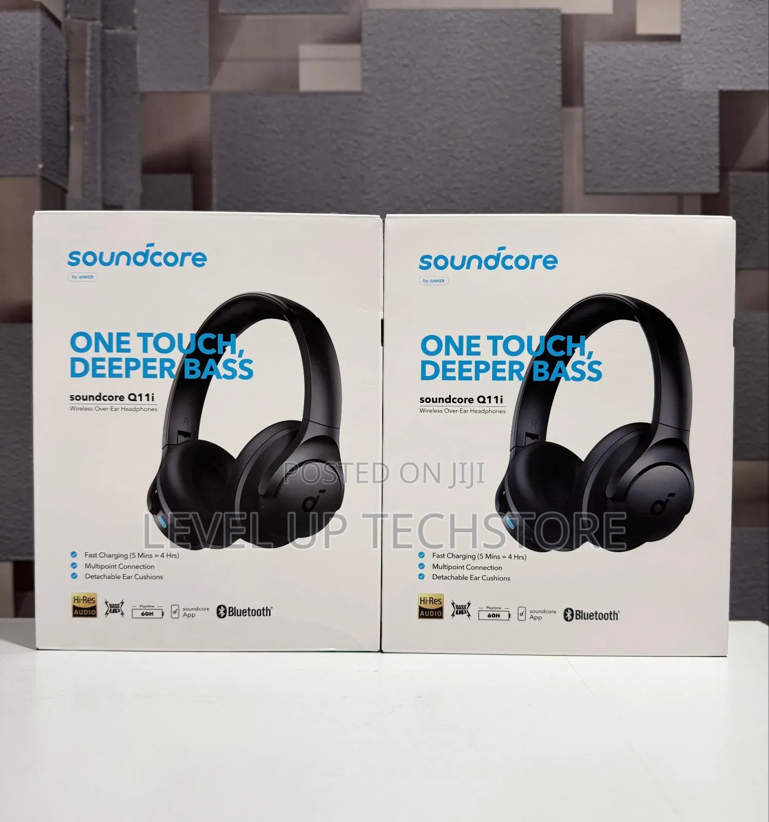 Anker Soundcore Q11i Wireless Over-Ear Headphones Deep Bass