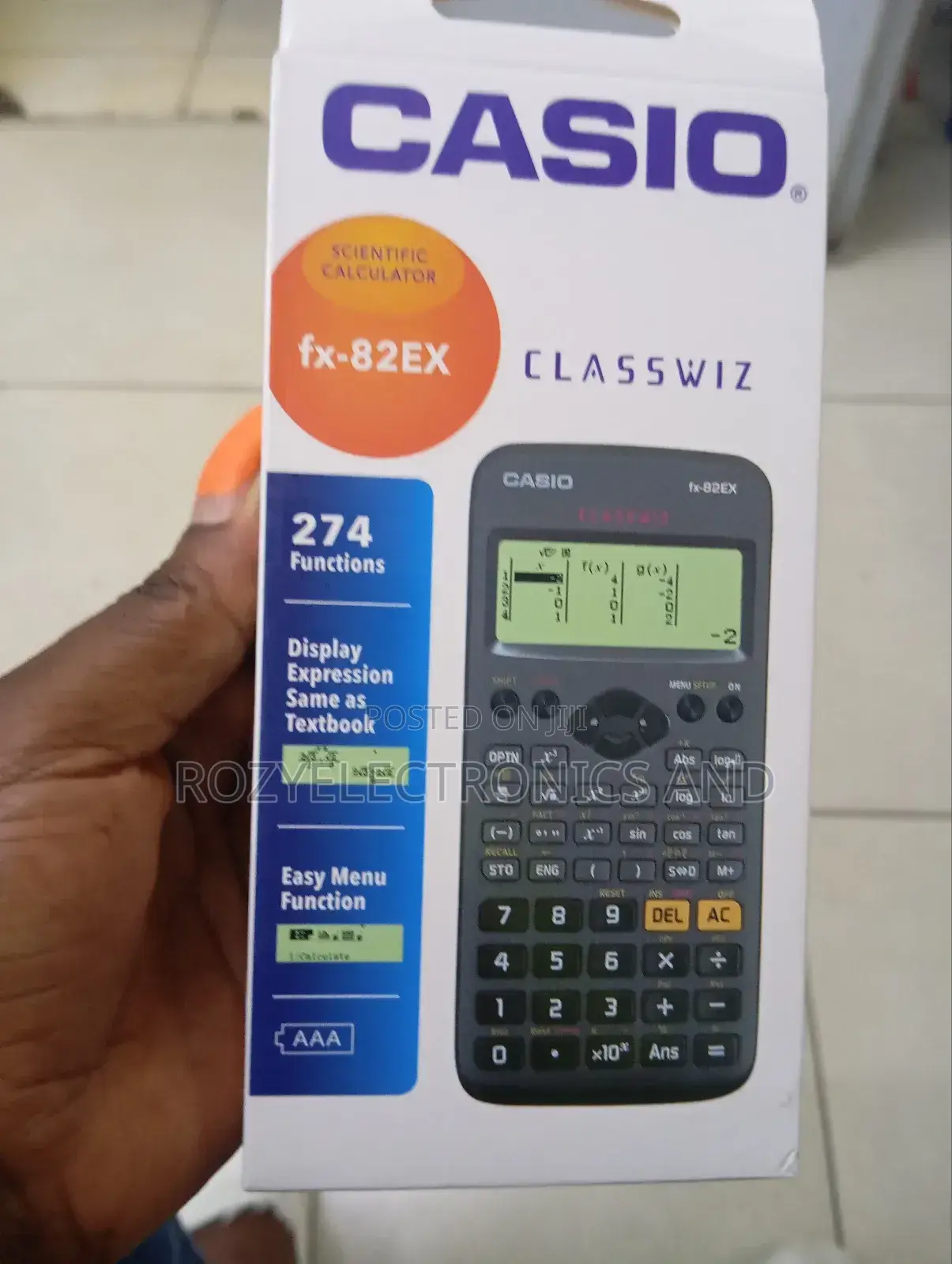Casio Scientific Calculator Fx-82ex