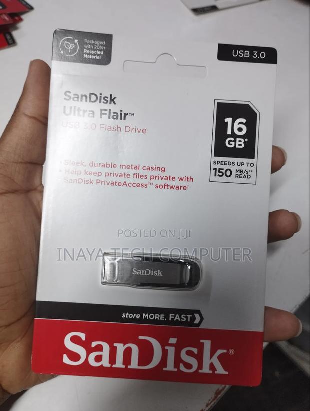 Sandisk 16gb Ultra Flair Flash Disk