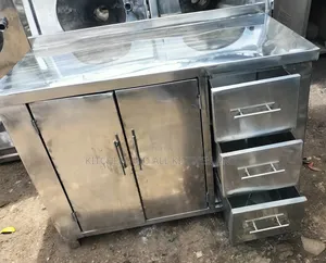 Stainless Steel Kitchen Cabinet +Drawers,All Stainless Steel