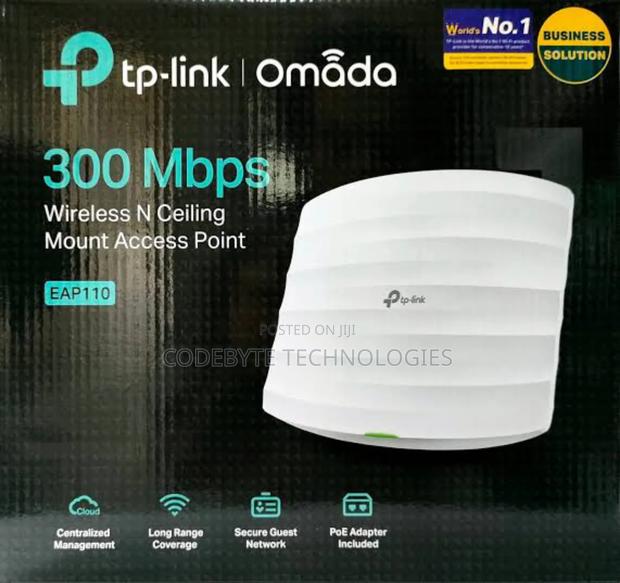 Tp-Link Eap110 300mbps Wireless N Ceiling Mount Access Point - main view