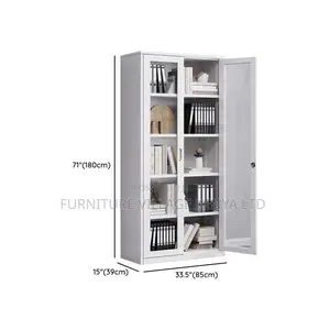 Steel Rust Resistant Office Storage Unit With Locking Door