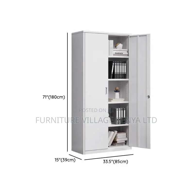 Steel Rust Resistant Office Storage Unit With Locking Door