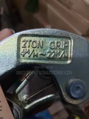 Come Along" Clamp, Specifically a 2-Ton Grip Model