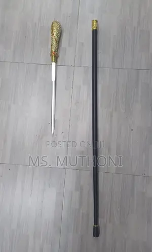 Walking Stick With a Knife