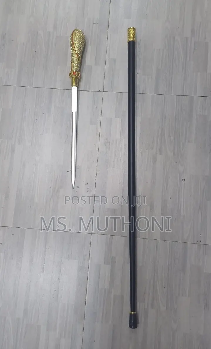Walking Stick With a Knife