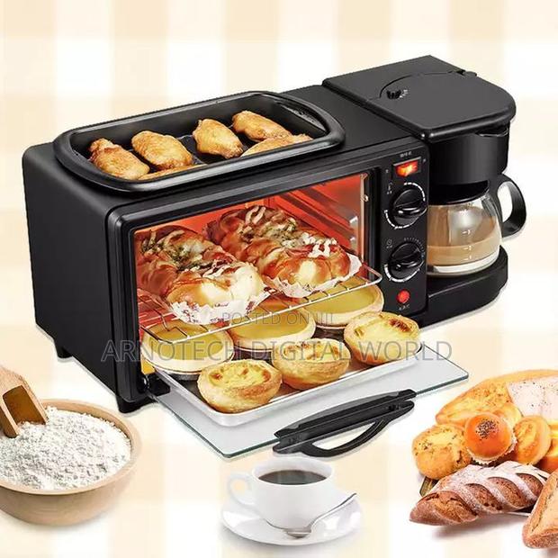 3in1 Breakfast Maker With Oven and Coffee Maker - thumbnail 7