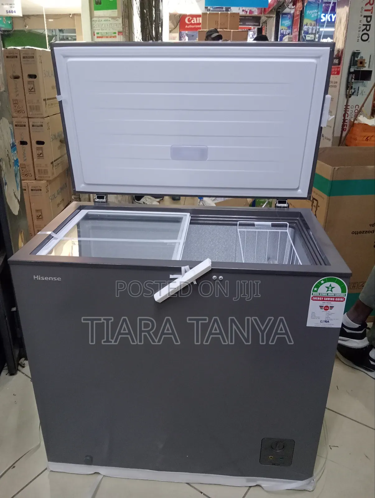 Hisense Fc198sh 200l Chest Freezer – Grey