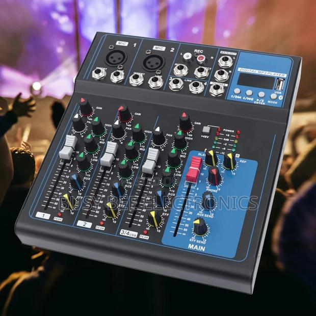 Audio Mixer 4 Chanel