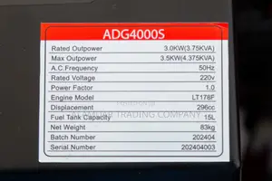 4.375kva Diesel Generator