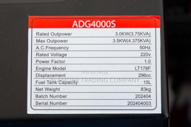 4.375kva Diesel Generator - thumbnail 3