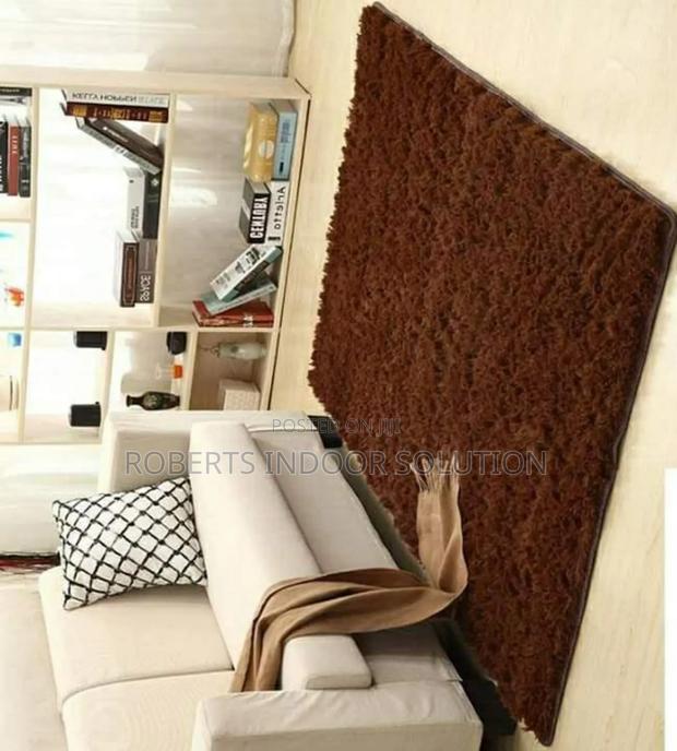 Chocolate Astonishing Fluffy Carpet
