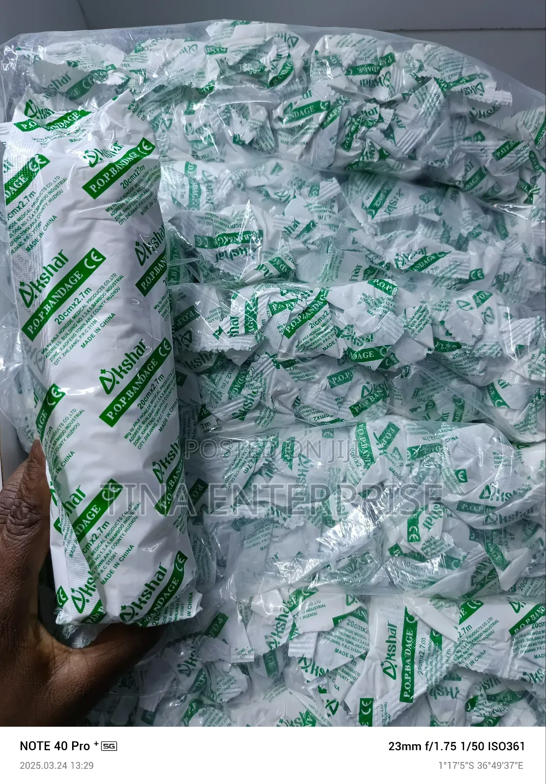 Plaster Of Paris, P. O. P , 8 Inches