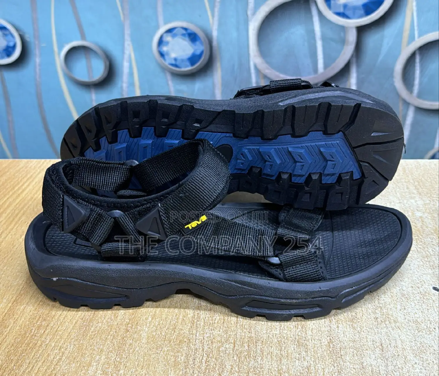 Teva Men Quality Rubber Sole Slide Open Shoes