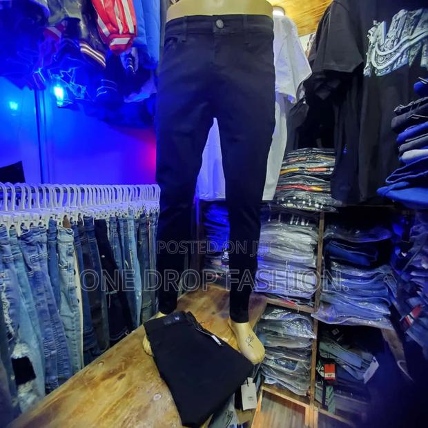 Lightblue/Black Men Jeans - thumbnail 2