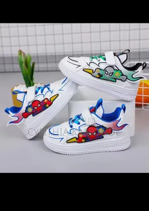 Spider Themed Sneakers Kids