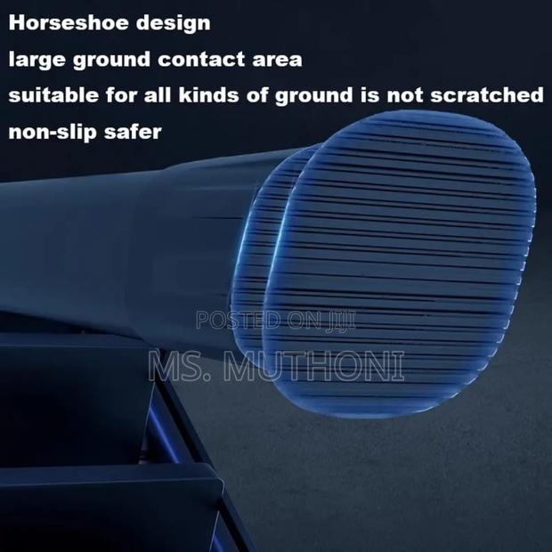 4-step Foldable Ladder Red, Black , White - thumbnail 4